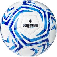 Derbystar Junior Light v25 Fu&szlig;ball - wei&szlig;-blau
