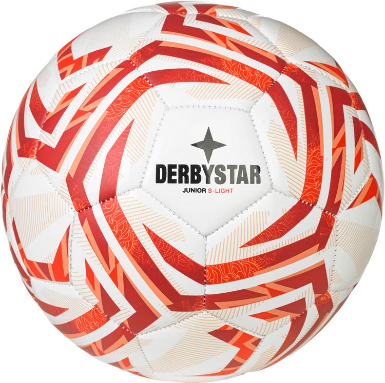 Derbystar Derbystar Junior S-Light v25 Fu&szlig;ball - wei&szlig;-rot - 0 | SportScheck