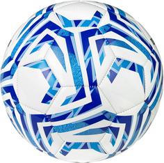 Rückansicht von Derbystar Junior Light v25 Fußball weiß-blau