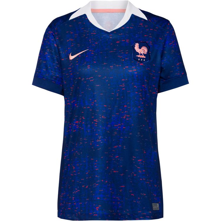 Nike Nike Frankreich Frauen EM 25 Teamtrikot Damen - blue void-lt madder root - 0 | SportScheck