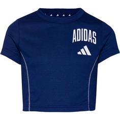 adidas TRAIN ESSENTIALS COLLEGIATE Funktionsshirt Kinder dark blue-white
