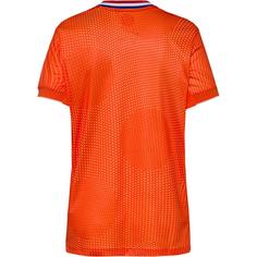 Rückansicht von Nike Niederlande Frauen EM 25 Fußballtrikot Damen safety orange-white