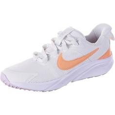 Nike STAR RUNNER 4 NN PS Laufschuhe Kinder summit white-white-black-apricot agate