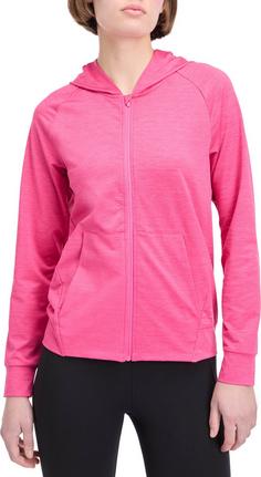 Rückansicht von ENERGETICS Funda Trainingsjacke Damen melange-pink-pink