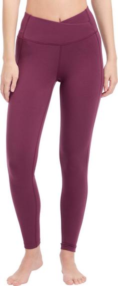 Rückansicht von ENERGETICS Odessa Tights Damen red wine