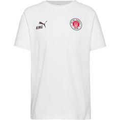 PUMA FC St. Pauli Fanshirt Herren puma white-espresso brown