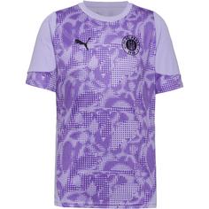 PUMA FC St. Pauli Fanshirt Herren vivid violet-puma black