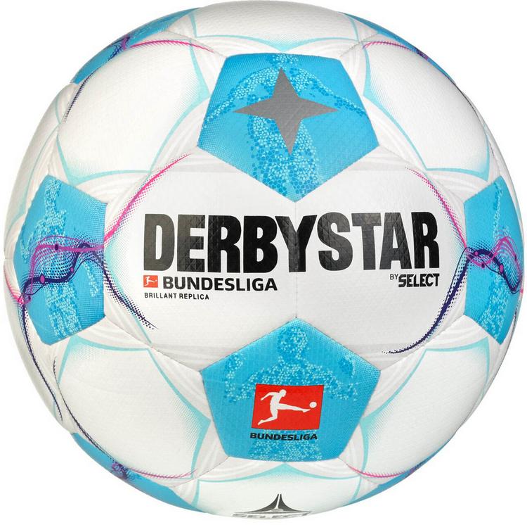 Derbystar Derbystar Bundesliga Brillant Replica v25 Fu&szlig;ball - wei&szlig; - 0 | SportScheck