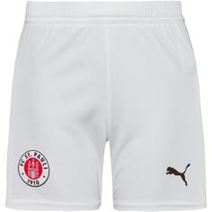 PUMA FC St. Pauli Funktionsshorts Kinder puma white-espresso brown