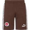 PUMA FC St. Pauli Sweatshorts Herren - espresso brown-puma white