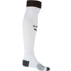 Rückansicht von PUMA FC St. Pauli Stutzen Herren puma white-espresso brown