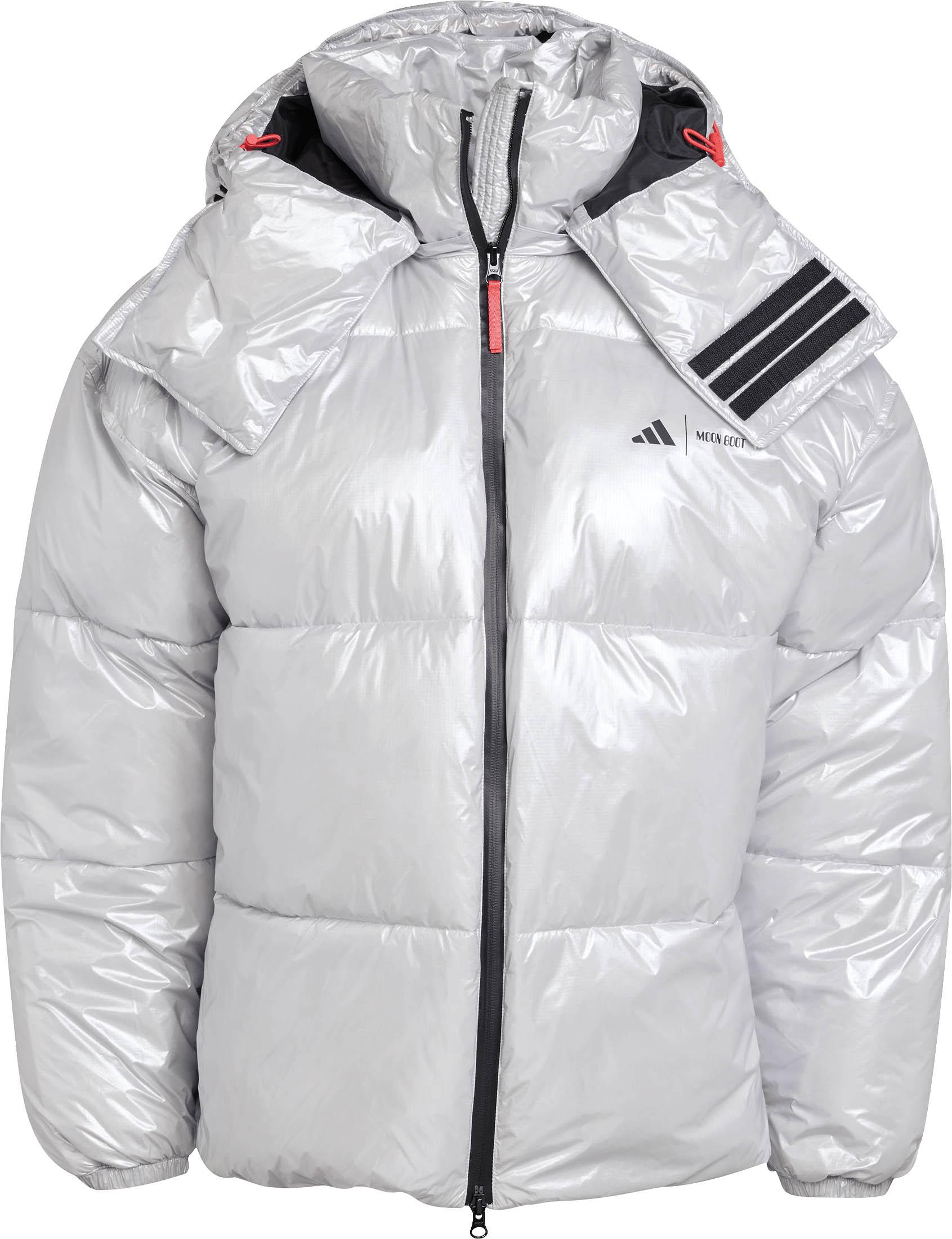 Adidas Steppjacke Puffer Polyamid Grau