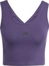 adidas Tanktop Damen - aurora plum-black