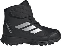adidas Terrex Snow CF CLIMAWARM Winterschuhe Kinder core black-matte silver-core black