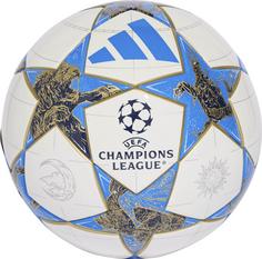 Rückansicht von adidas Champions League J290 Fußball Kinder white-dkblue-panton-g