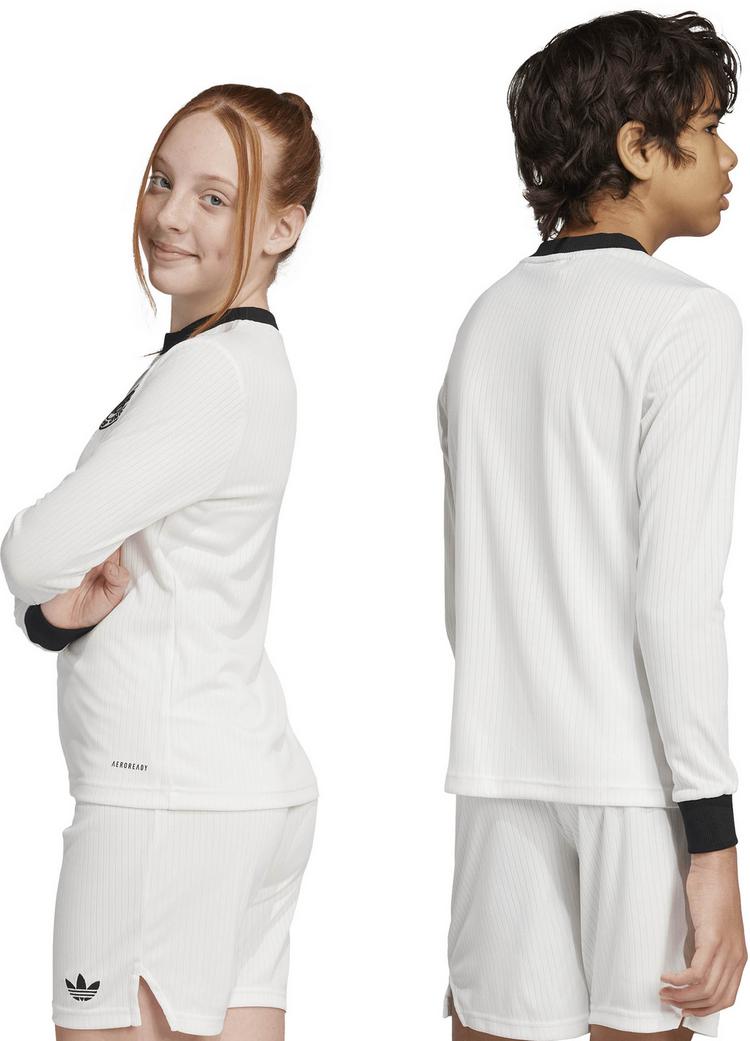 adidas adidas DFB 125 LS Teamtrikot Kinder - cloud white-black - 1 | SportScheck