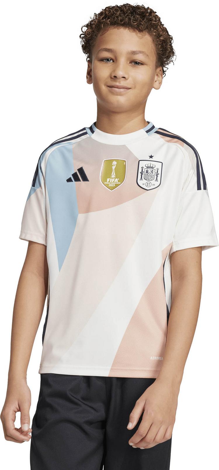 adidas adidas SPANIEN DA EM 25 AUSW&Auml;RTS Teamtrikot Kinder - chalk white - 2 | SportScheck
