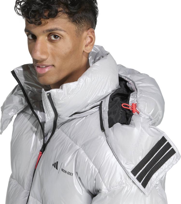 adidas adidas Puffer Steppjacke Herren - matte silver - 3 | SportScheck