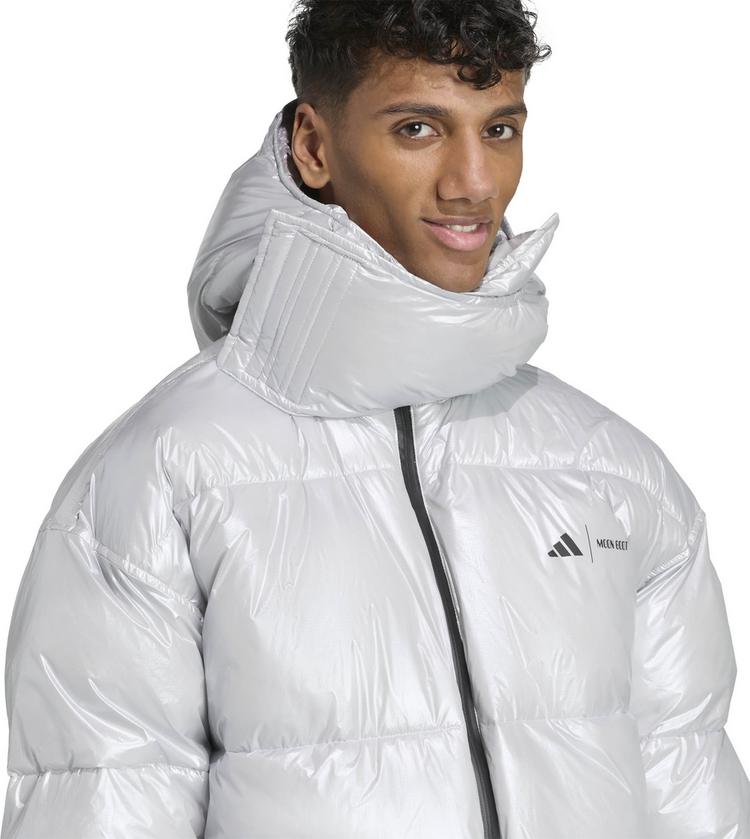 adidas adidas Puffer Steppjacke Herren - matte silver - 4 | SportScheck