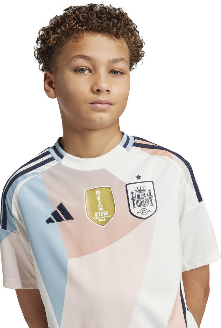 adidas adidas SPANIEN DA EM 25 AUSW&Auml;RTS Teamtrikot Kinder - chalk white - 5 | SportScheck