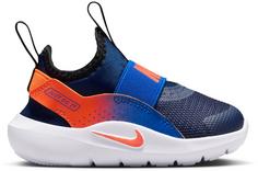 Nike FLEX RUNNER 4 TD Sneaker Kinder midnight navy-total orange-game royal