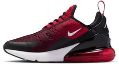 Rückansicht von Nike Air Max 270 Sneaker Kinder gym red-white-black