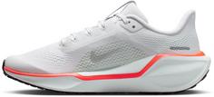 Rückansicht von Nike AIR ZOOM PEGASUS 41 GS Laufschuhe Kinder white-metallic silver-barely green