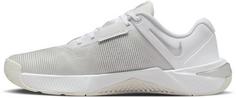 Rückansicht von Nike METCON 10 Fitnessschuhe Damen white- metallic silver-platinum tint