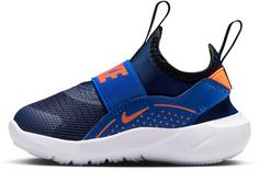Rückansicht von Nike FLEX RUNNER 4 TD Sneaker Kinder midnight navy-total orange-game royal