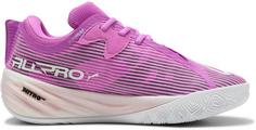 Rückansicht von PUMA All-Pro NITRO™ 2 Basketballschuhe Herren electric orchid-puma white