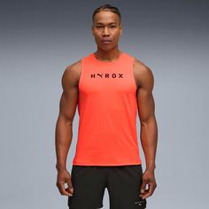 Rückansicht von PUMA Hyrox Cloudspun Funktionstank Herren glowing red