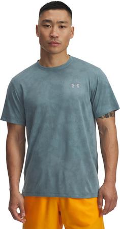 Rückansicht von Under Armour Launch Camo Funktionsshirt Herren green