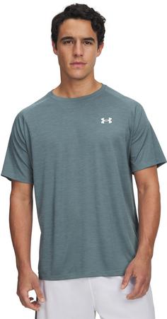 Rückansicht von Under Armour Tech Textured Funktionsshirt Herren blue