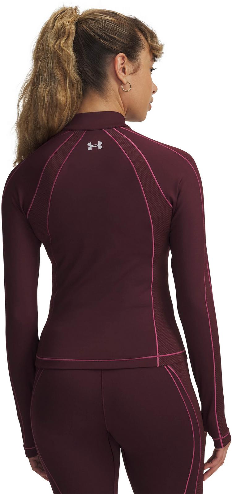 Under Armour Under Armour Cold Gear Funktionsshirt Damen - maroon - 1 | SportScheck