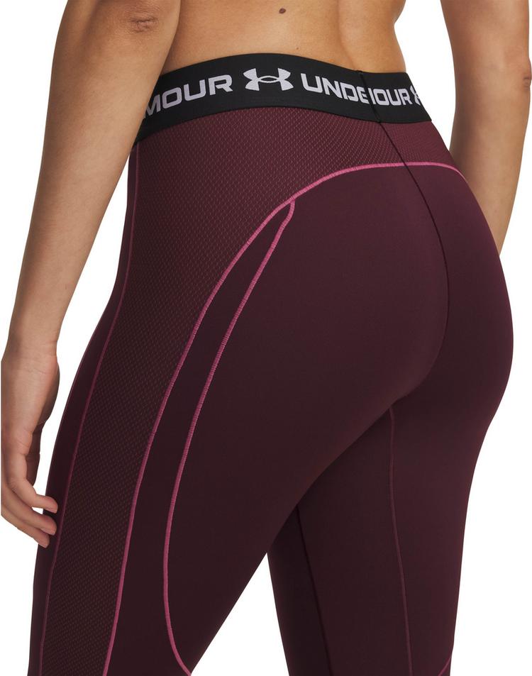 Under Armour Under Armour Cold Gear Tights Damen - maroon - 3 | SportScheck