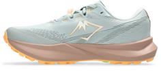 Rückansicht von ASICS FUJI LITE 6 Trailrunning Schuhe Damen lichen rock-cream