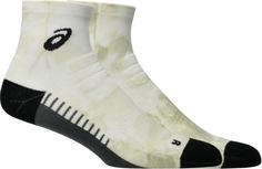 Rückansicht von ASICS PERFORMANCE RUN Laufsocken brilliant white-oyster white
