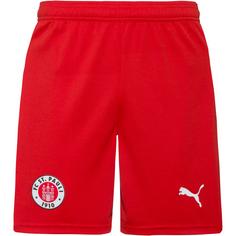 PUMA FC St. Pauli Funktionsshorts Herren burnt red-puma white