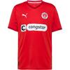 PUMA FC St. Pauli 24-25 4th Teamtrikot Herren - burnt red-puma white