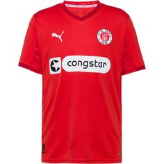 PUMA FC St. Pauli 24-25 4th Fußballtrikot Herren burnt red-puma white