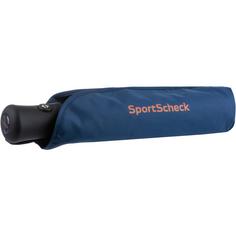 Rückansicht von SportScheck Regenschirm blau