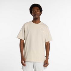 Rückansicht von NEW BALANCE T-Shirt Herren timberwolf