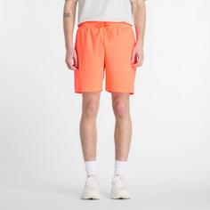 Rückansicht von NEW BALANCE Funktionsshorts Herren urgent red