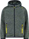CMP Strickfleece Kinder - bluestone-winter sun