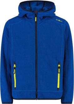 CMP Strickfleece Kinder royal blue-bluestone
