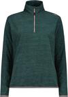 CMP Fleecejacke Damen - trek green melange