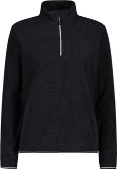 CMP Fleecejacke Damen nero melange