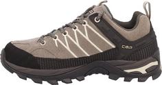 Rückansicht von CMP Rigel Low WP Wanderschuhe Damen deserto-arena