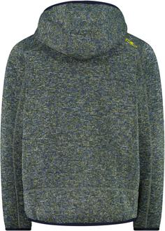 Rückansicht von CMP Strickfleece Kinder bluestone-winter sun