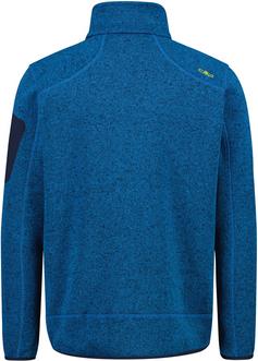 Rückansicht von CMP Strickfleece Herren bluestone-winter sun